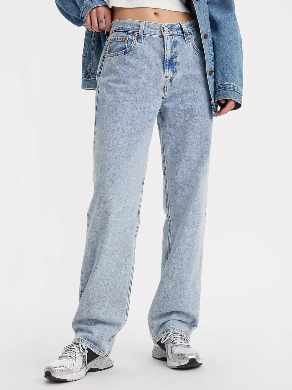 Levi’s Low Pro Straight Women's Jeans Sz 28 90s Retro Grunge Normcore Y2K Baggy